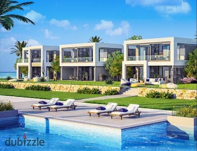Villa Twin V - متشطبه إستلام " فورى " بتطل على البحر - ارقى قرى رأس الحكمه La Vista