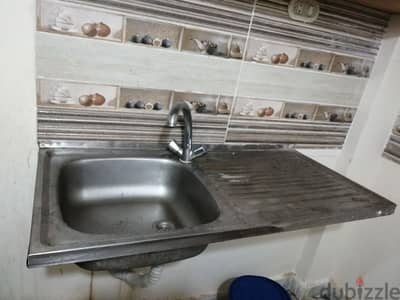 حوض استلس مقاس 100سم × 50 سم