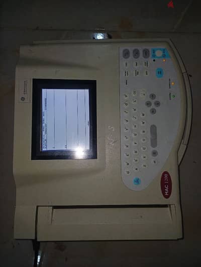جهاز رسم قلب امريكي ge MAC 1200  ١٢ قناة