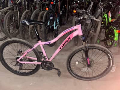 trinx bicycle size 26” pink color