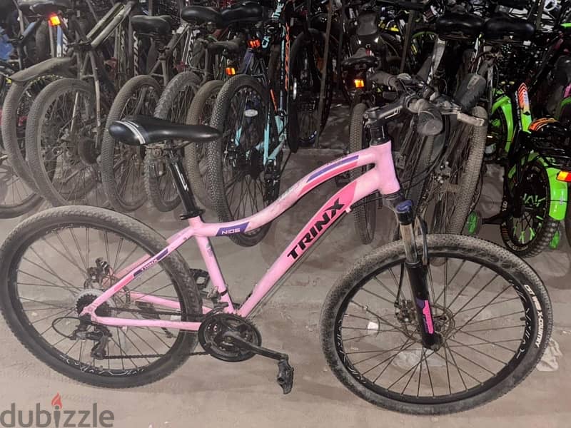 trinx bicycle size 26” pink color 1