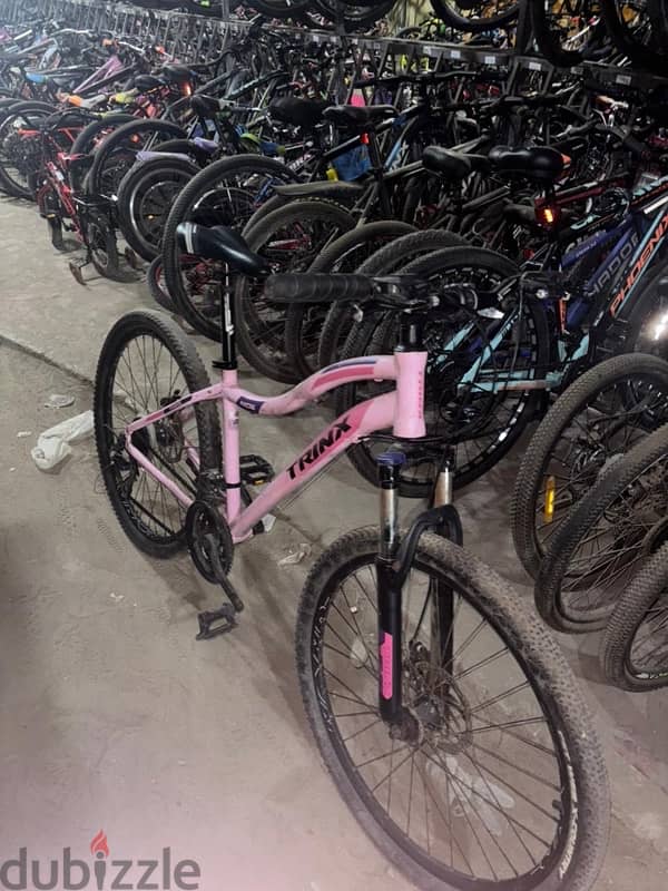 trinx bicycle size 26” pink color 2