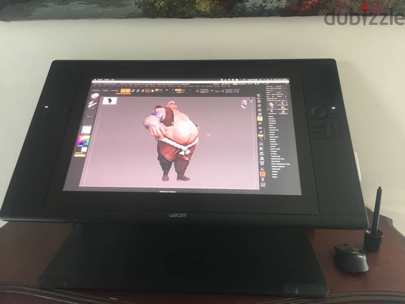 Wacom Cintiq 24HD Touch - لوحة رسم احترافية | حالة ممتازة 8