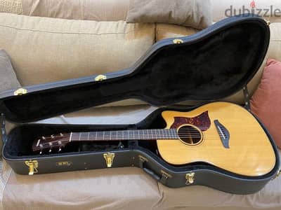 YAMAHA A3R acoustic guitar with hard case