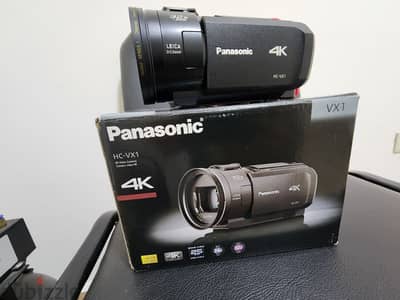 panasonic camcorder hc vx1 4k brand new، imported from the USA