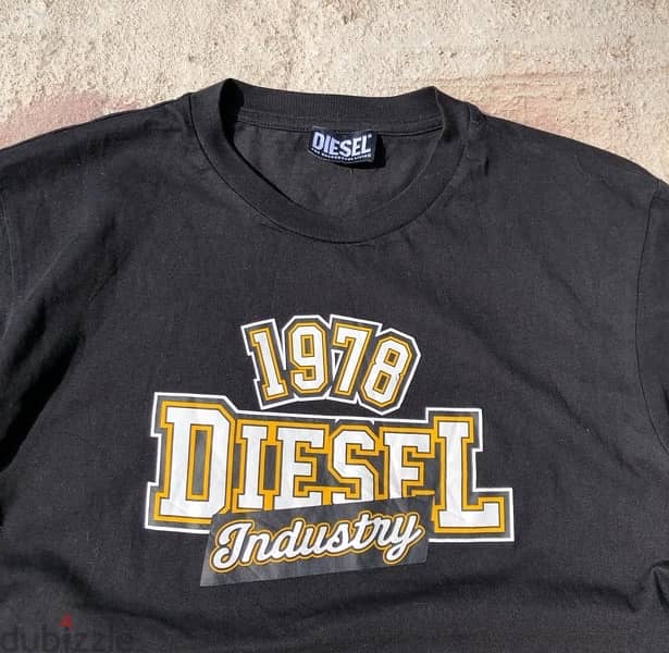 Diesel 1978 black tee 1