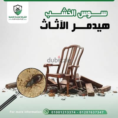 Instant results for termites and woodworms