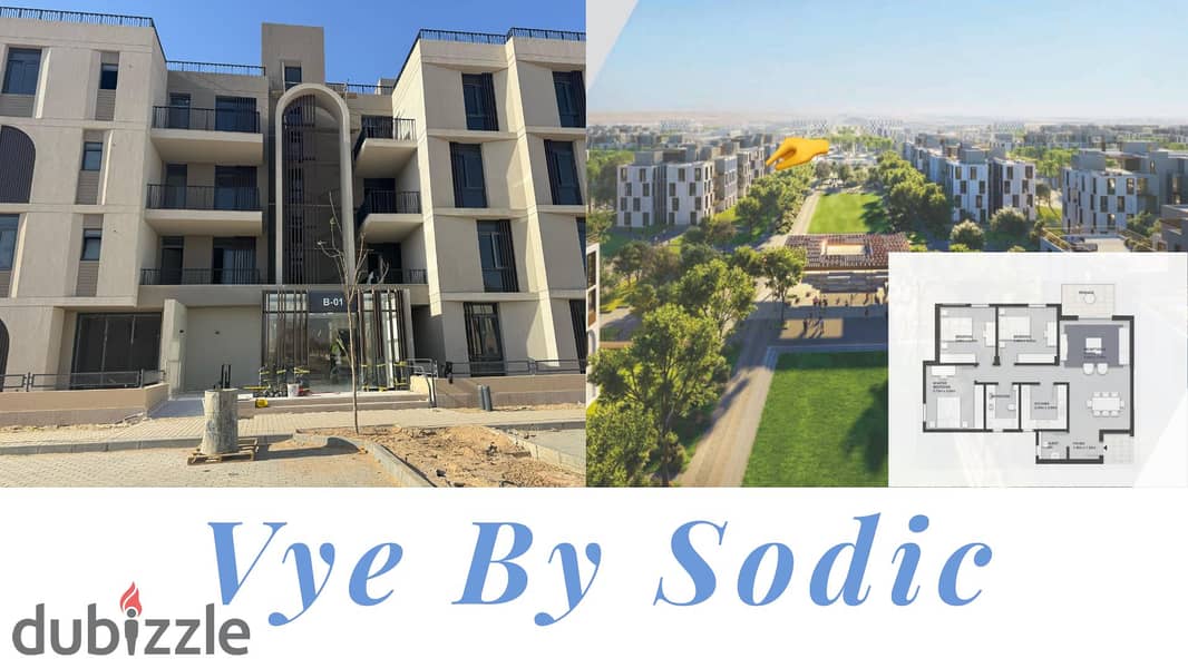 Fully Finished Apartment with ACs – Ready to Move in VYE Sodic, New ...