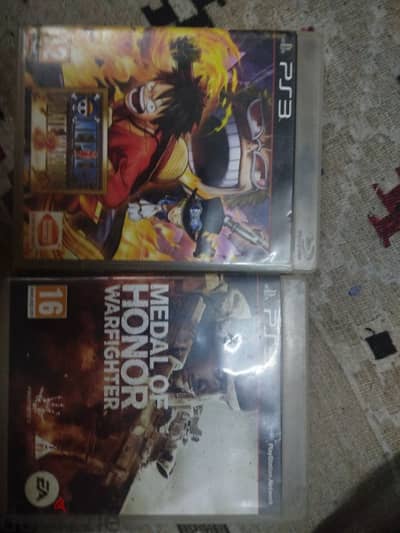 one piece , medal of honor PS3 CD