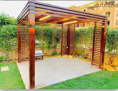 توريد وتركيب برجولات وتند خشبية – تصميمات مميزة وسعر المصنع | خصم 40%