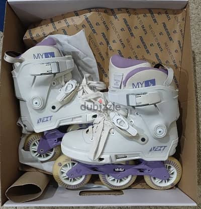 Skate next 100 3 wheels gray used once