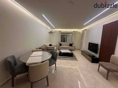 للايجار شقة مفروشة كمبوند جنة اول سكن فرش جديد بالكامل