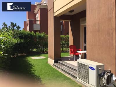 Fully finished and furnished chalet with garden in Marassi Emaar north coast . Receive now by lowest price.