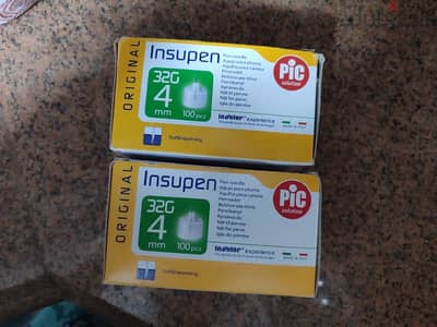 Pic Insupen Pen Needles 4 mm 100 Pcs