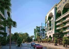 Panoramic Apartment for Sale in La Verde Capital – Stunning View of Green River and Iconic Mosque, 195 sqm