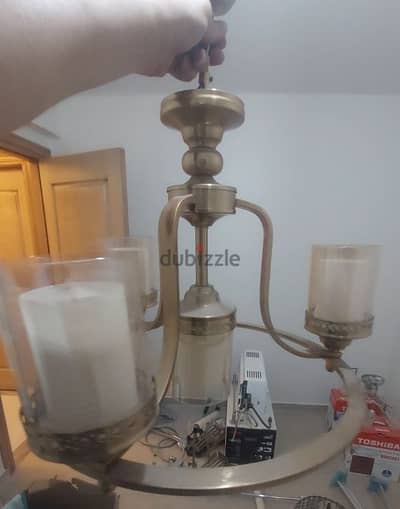 نجفه نيو كلاسك شيك جدا نحاسي