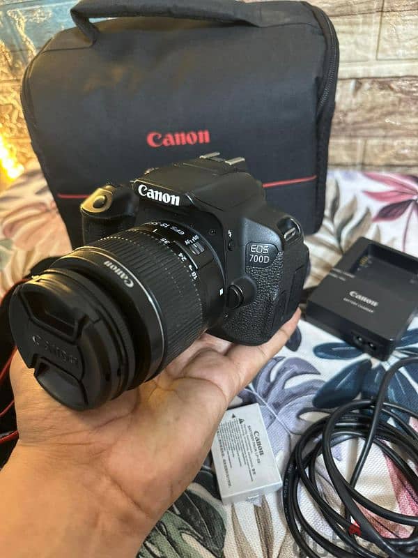 canon 700D lene 18/55 1