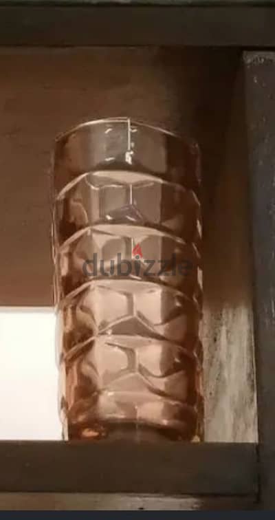 عدد 2 فازات كريستال صناعة فرنسية