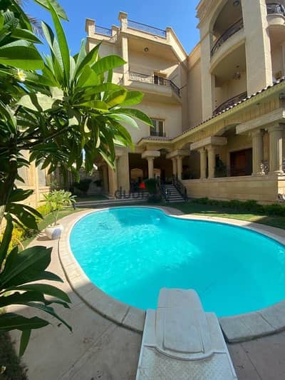 2,000-square-meter villa for sale in the First District(new cairo)