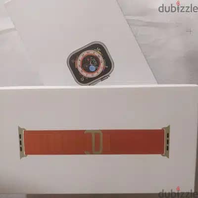 Apple Ultra Titanium smart watch