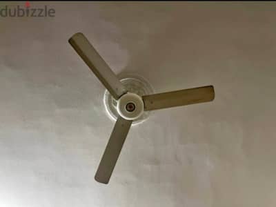 مروحة سقف ناشيونال بحالة ممتازة