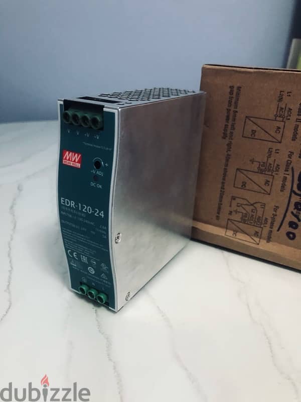 Mean  Well power supply 24vdc, 5A 1