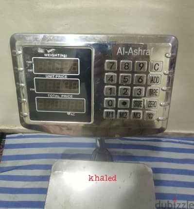 ميزان هوك حمولة 750 كيلو وميزان طبليه وميزان مسطح