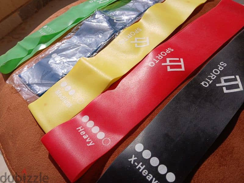 Fit Simplify Resistance Loop Exercise Bands Set - Multi Color 2