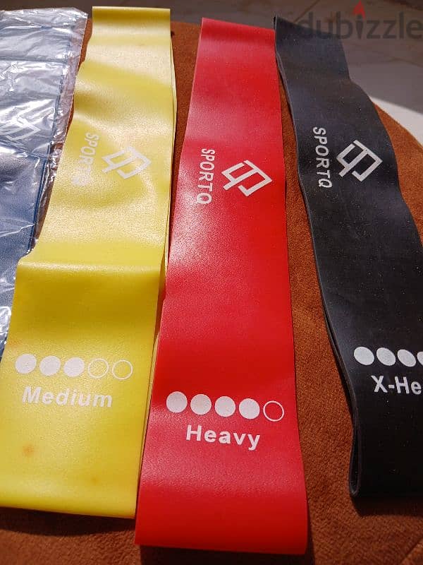 Fit Simplify Resistance Loop Exercise Bands Set - Multi Color 8