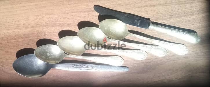 ملاعق الباكا اصلية وسكينة روستفرى وملعقة السنبلة