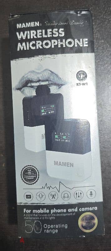 mamen wirless microphone like new 1