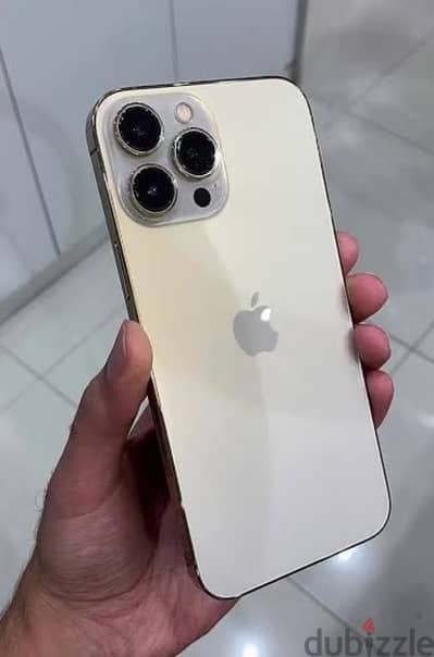 iphone 13 pro max 512 ايفون ١٣ بروماكس ذهبى