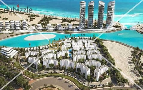 فيو الابرج للبيع شاليه متشطب بالكامل العالمين استلام فوري