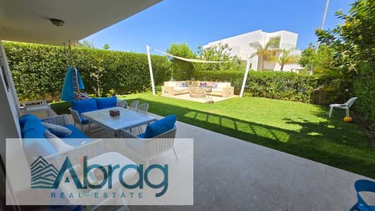 For Sale Fully finished chalet 180 m² with private garden 120 m² Seashell North Coast– including kitchen and central A/C