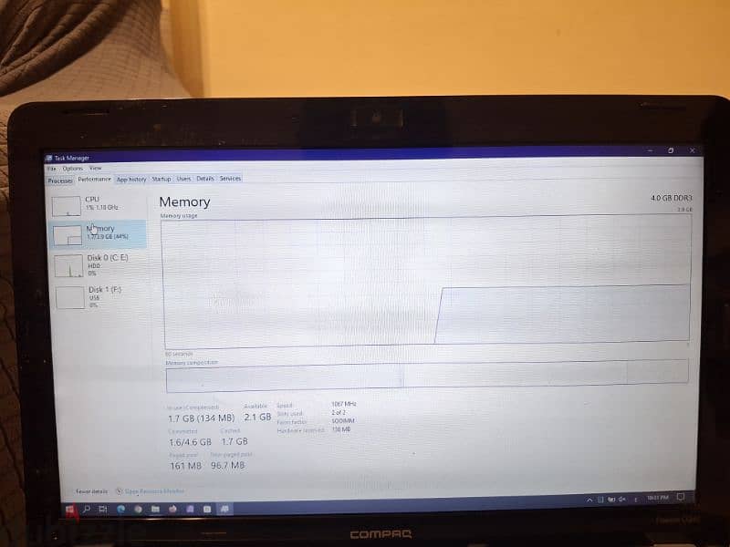 laptop compac 6