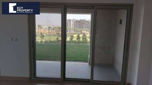 Apartment With a Garden For Sale In Uptown Cairo, Golf View, At The Lowest Price