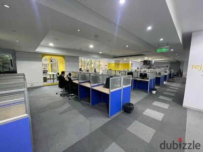 Administrative office 2200 square meters for rent in Maadi, modern finish