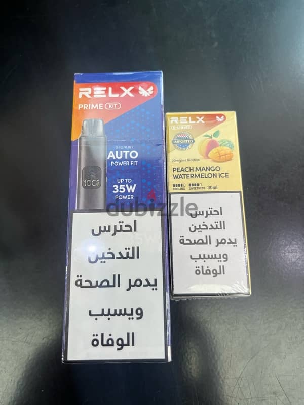 RELX Pod new with 30ml Premium Liquid - vape 1