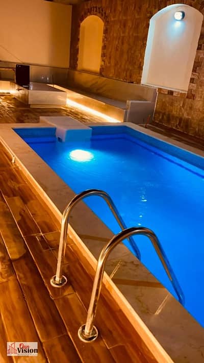 Apartment for sale in the thirteenth district with a private swimming pool 250 square meters buildings 200 m garden