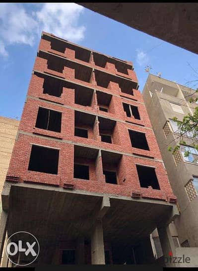 تملك شقه مقدم 500 الف تحت التشطيب 116م تقسيط بلاتفاق حى راقى أول الهرم