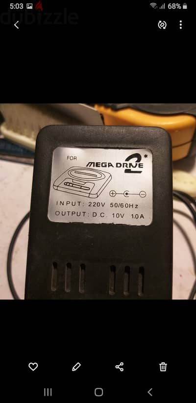 Adaptor power supply 10 V. ادابتور  ترانس