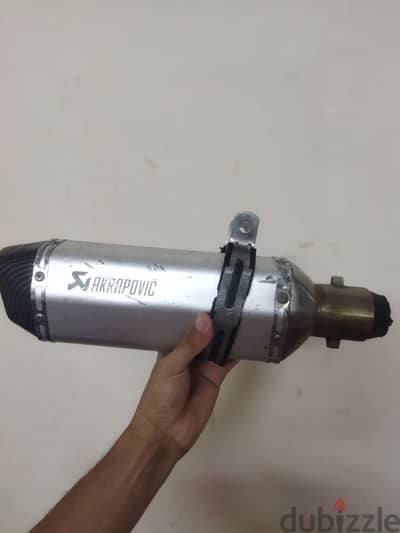 شكمان Akrapovic مستعمل صوته جامد
