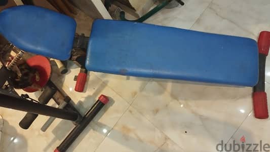 مقعد تمارين بنش مائل (Sit-up / Weight Bench)