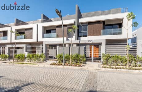 Twinhouse for sale in Patio El Zahraa by La Vista ready to move