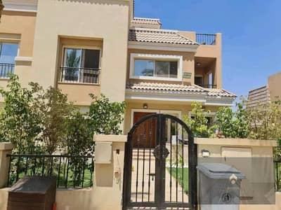 فيلا  للبيع في كمبوند سراي 4 غرف  بمقدم 5% وتقسيط 12 سنة