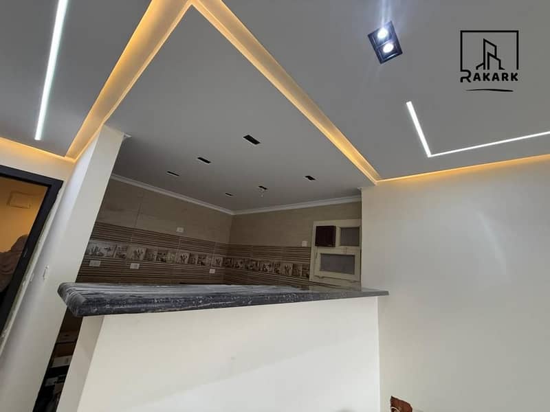 2 Bedrooms 100 sq.M Apartment for rent 15,000 EGP in New Nozha, Cairo