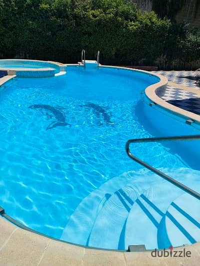 Villa for rent in Marina 1 private swimming pool