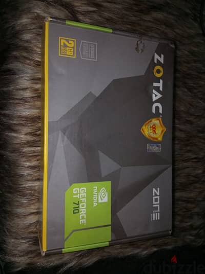 كارت شاشه gt 710 بكرتونته