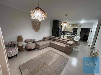 Two-room chalet for sale, in gaia north coast, view sea and a swimming pool from the owner directly