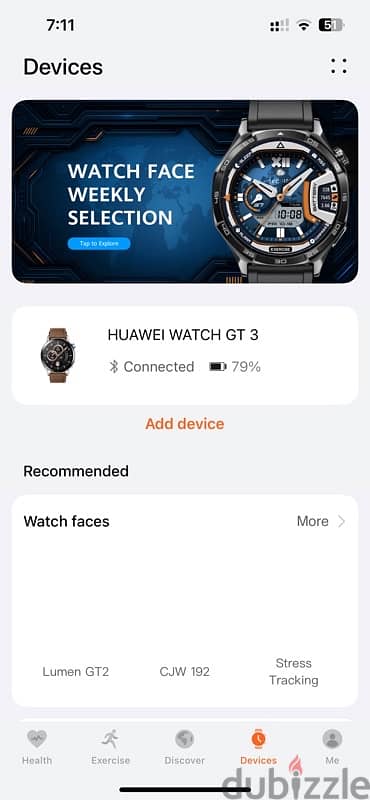 HUAWEI WATCH GT 3-1E1 7